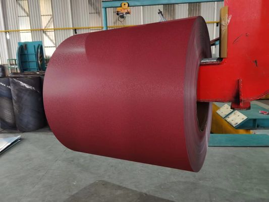 600-1250mm رنگ پوشش فولاد کویل ضد محو برای ساخت و ساز