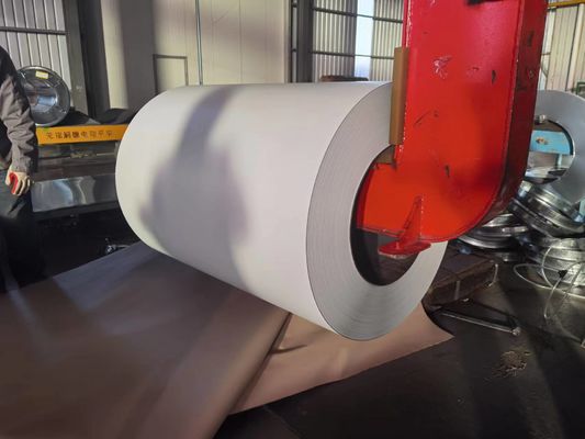 3-8MT رنگ پوشش فولاد کویل 600mm-1250mm عرض برای صنعتی