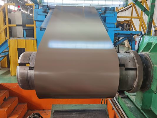600-1250mm RAL رنگ پوشانده کویل تولید کنندگان 300-550MPa مقاومت کششی
