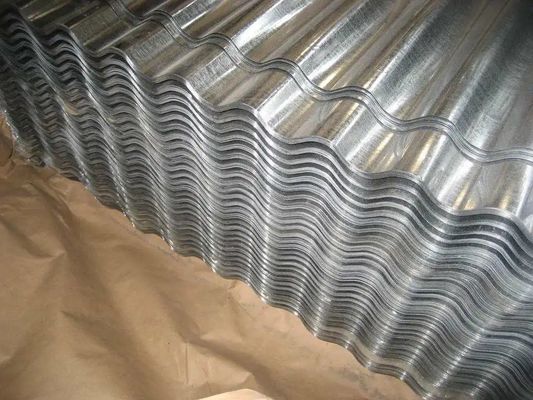 60-95HRB سختی سطحی ورق فولادی لوله دار برای سقف و ساخت و ساز