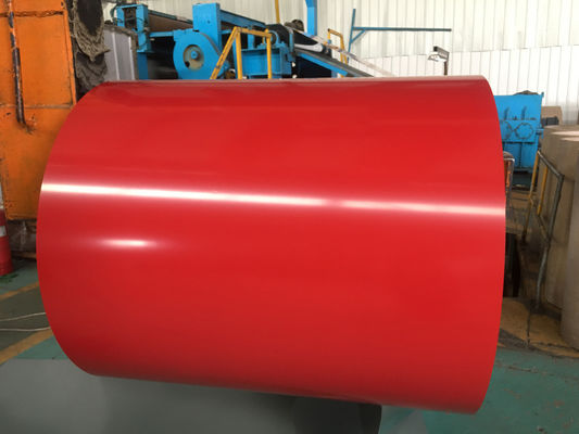 300-550MPa رنگ پوشش فولاد کویل 0.13mm-0.8mm برای سیستم سقف