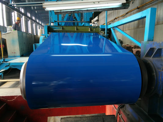 PE / SMP / HDP / PVDF رنگ پوشانده ورق کویل ، رنگ آلومینیوم ورق کویل
