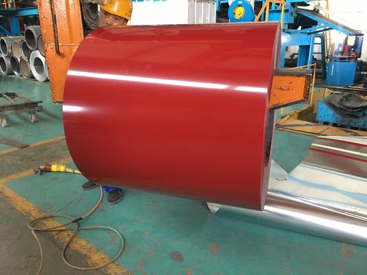 0.13mm-0.80mm رنگ پوشانده استیل کویل ورق مقاومت زنگ بالا