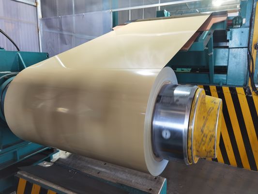 0.13-0.8mm PPGL سیم پیچ فولادی پوشش آلوزینک سیم پیچ فولادی برای ساخت و ساز ساختمان