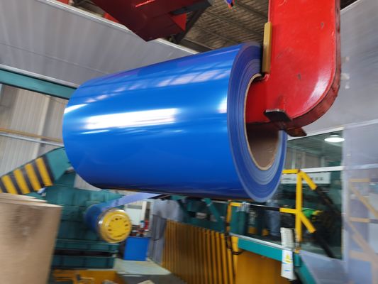 0.13-0.8mm PPGL سیم پیچ فولادی پوشش آلوزینک سیم پیچ فولادی برای ساخت و ساز ساختمان