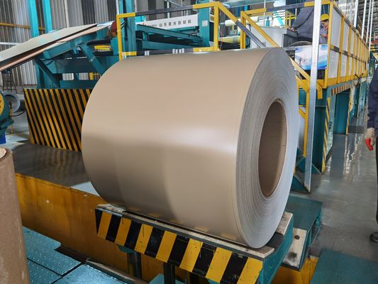 طومار فولادی PPGL سفارشی 600mm-1250mm برای مواد ساختمانی