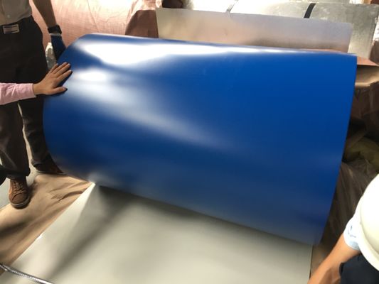 0.13 میلی متر از قبل رنگ آمیزی شده گالوالوم فولاد کویل ISO گواهی