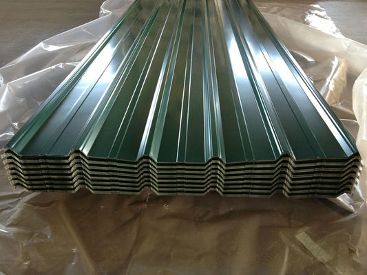 270-500MPa ورق فولاد لوله دار ضخامت 0.13mm-0.5mm برای سقف