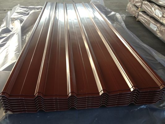 ورق فولادی گالوانیزه 0.13mm-0.5mm ورق فولادی رنگی برای سقف