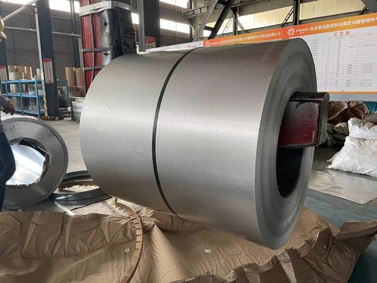 ورق فولادی آلوزینک اسپنگل معمولی 0.13mm-0.8mm کویل آلوزینک با 20-30٪ طول کش