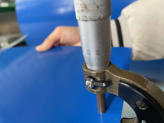 تزئینات آبی Ppgl سیم پیچ فولادی 0.13-0.8mm ضخامت