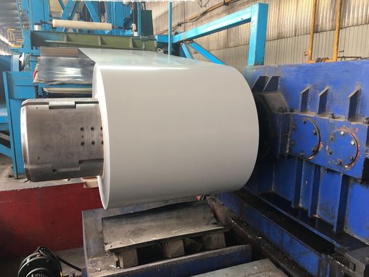 سقف از قبل رنگ آمیزی از فولاد 0.13-0.8mm رول فولاد گالوانیزه