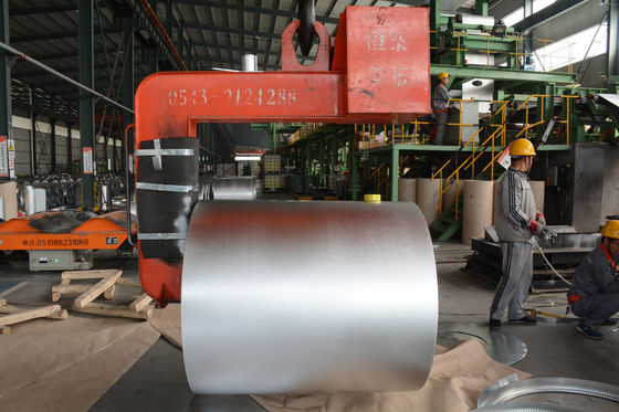 OD 1000-2000mm Galvalume Steel Coil برای ساخت و ساز / لوازم خانگی