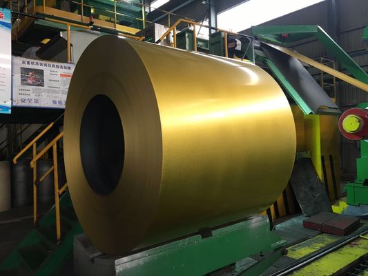 G350-G550 رنگ پوشش فولاد رول ضد انگشت پوشش Slit Edge / Mill Edge