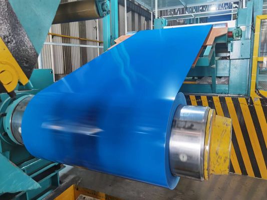 فابریکه ی رول های فلزی پیش رنگ شده الکتریکی 600-1250 میلی متر عرض گواهینامه SGS
