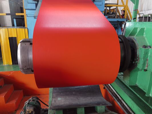 پی پی جی ای مقاوم از قبل رنگ آمیزی شده گالوانیزه فولاد ISO9001 گواهینامه
