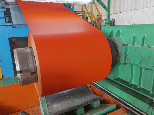 پی پی جی ای مقاوم از قبل رنگ آمیزی شده گالوانیزه فولاد ISO9001 گواهینامه