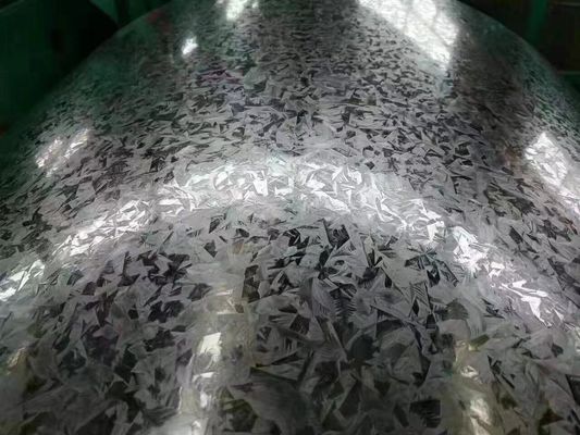 ISO9001 ورق کویل فولاد گالوانیزه 0.11mm-1.0mm ضخامت کویل وزن 3-8MT