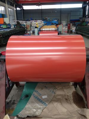 508mm / 610mm PPGI سیم پیچ فولاد گالوانیزه برای ساخت و ساز مواد ساختمانی