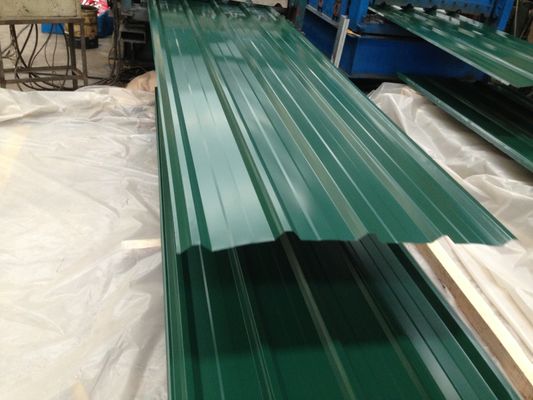 0.8MM ساخت پانل های فلزی موج دار با دوام طولانی