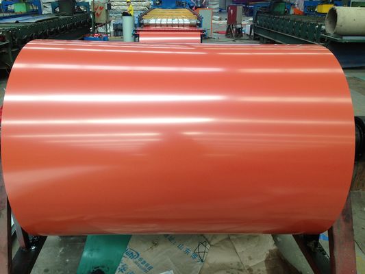 سیم پیچ فولادی زنک با قدرت بالا 600mm-1250mm سیم پیچ ورق پوشیده رنگ