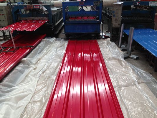 سیم پیچ فولادی زنک با قدرت بالا 600mm-1250mm سیم پیچ ورق پوشیده رنگ