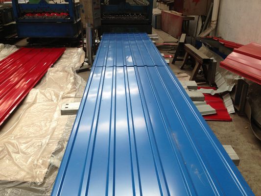 سیم پیچ فولادی زنک با قدرت بالا 600mm-1250mm سیم پیچ ورق پوشیده رنگ