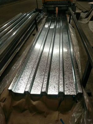 ورق فولاد لوله دار بزرگ 60-95HRB سختی سطح رنگ سفید
