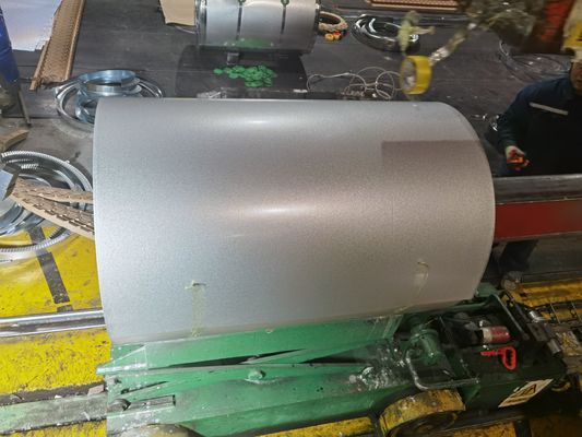 کویل فولادی بزرگ اسپنگل گالولوم با پوشش AZ 30-200gsm و کویل