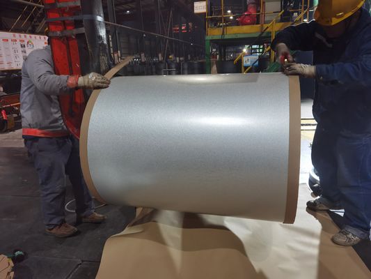 مقاومت کششی بالا GL سیم پیچ فولاد با ضخامت 0.13-0.8mm AZ 30-200gsm
